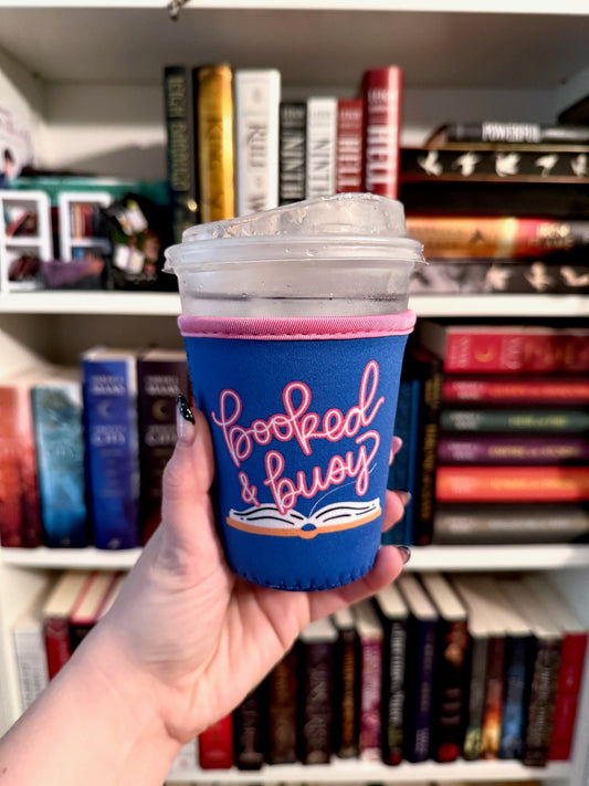 Booked & Busy Drink Sleeve