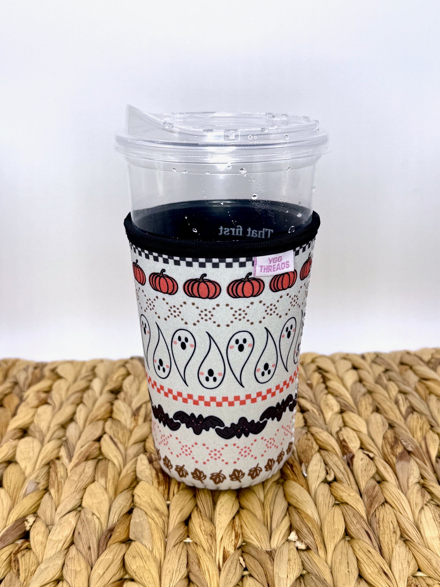 Halloween Quilt Drink Sleeve