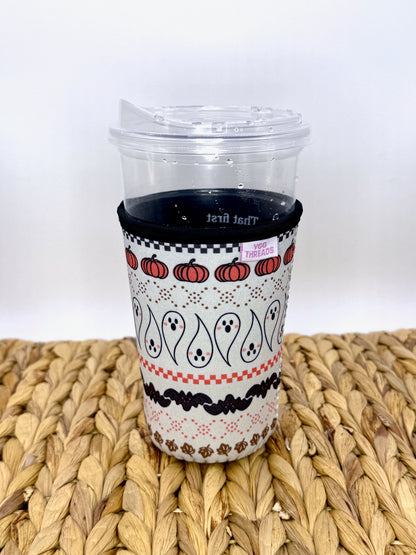 Halloween Quilt Drink Sleeve