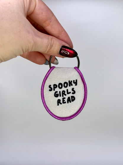 Spooky Girls Read Keychain