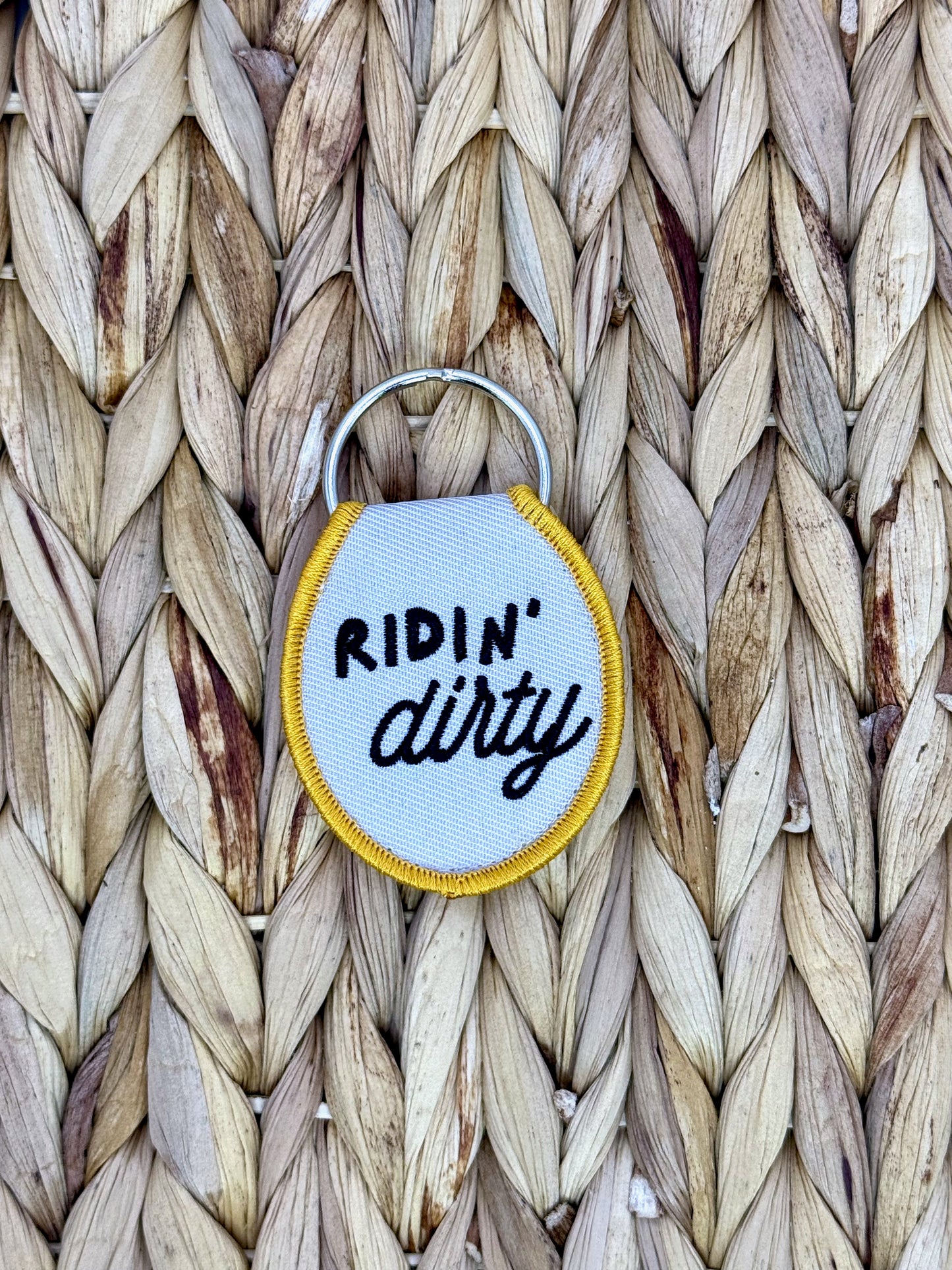 Ridin' Dirty Goose Keychain