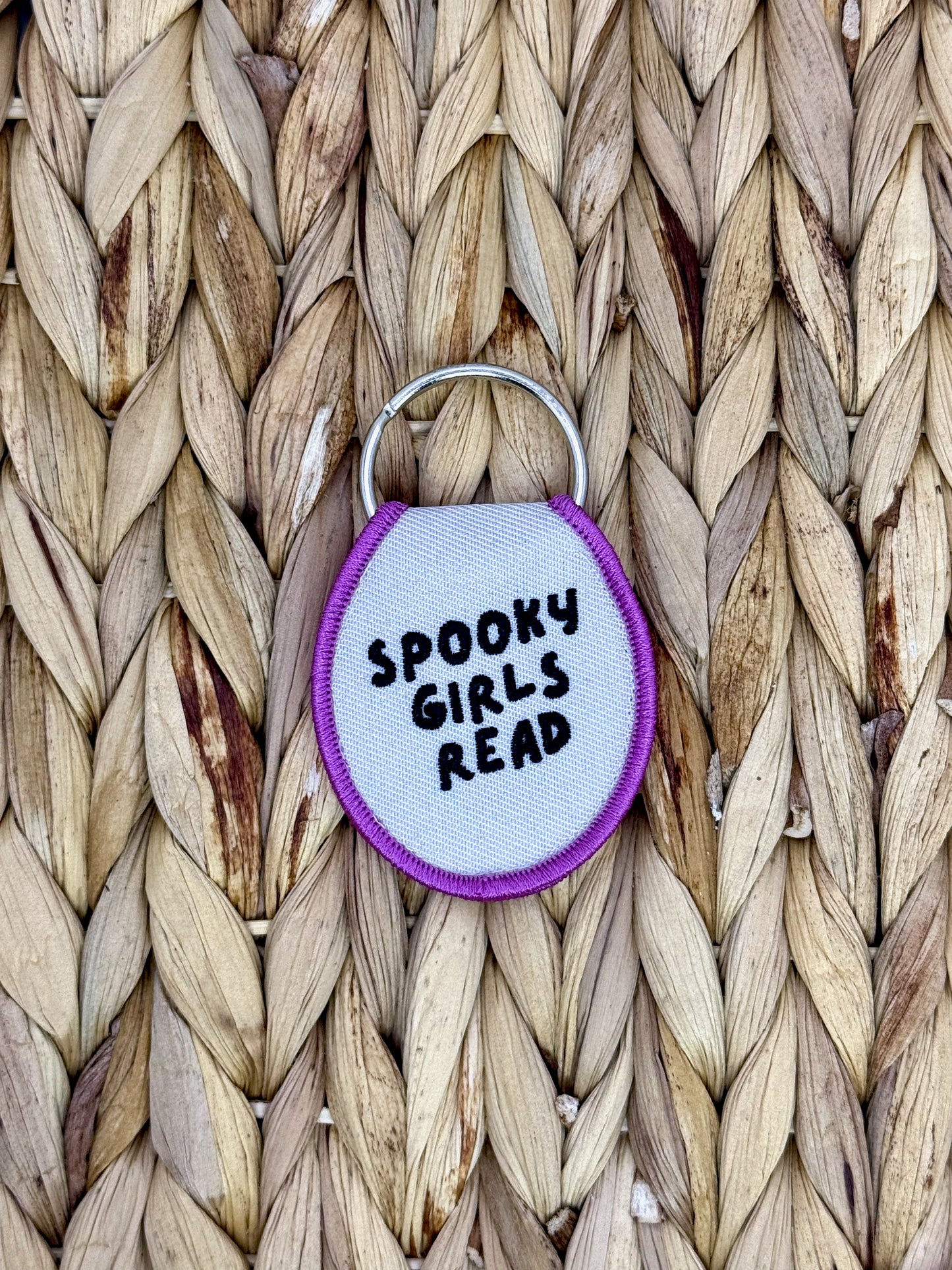 Spooky Girls Read Keychain