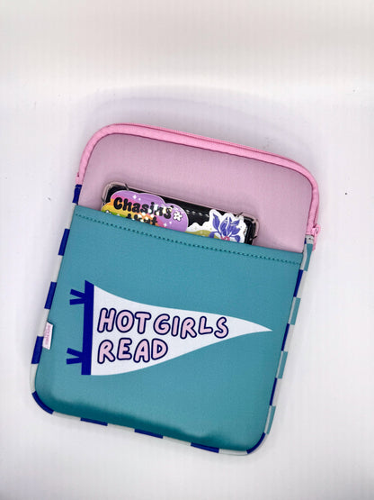 Hot Girls Read Zipper Book and Kindle/E-Reader Sleeve