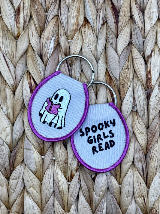 Spooky Girls Read Keychain