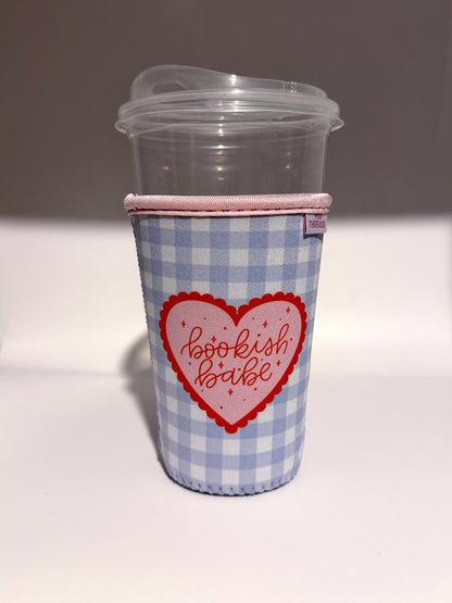 Orange Bookish Babe Drink Sleeve