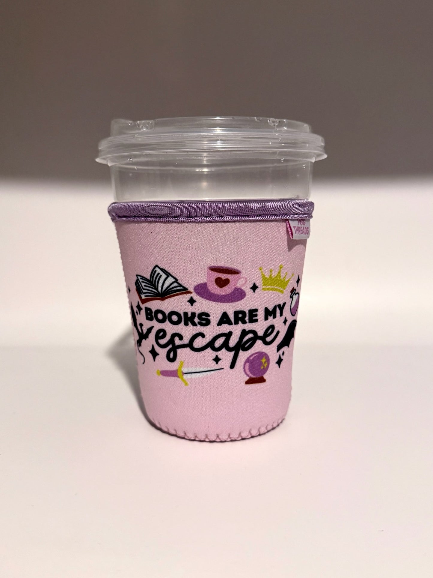 Books are my Escape Drink Sleeve