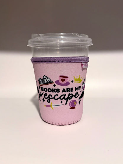 Books are my Escape Drink Sleeve