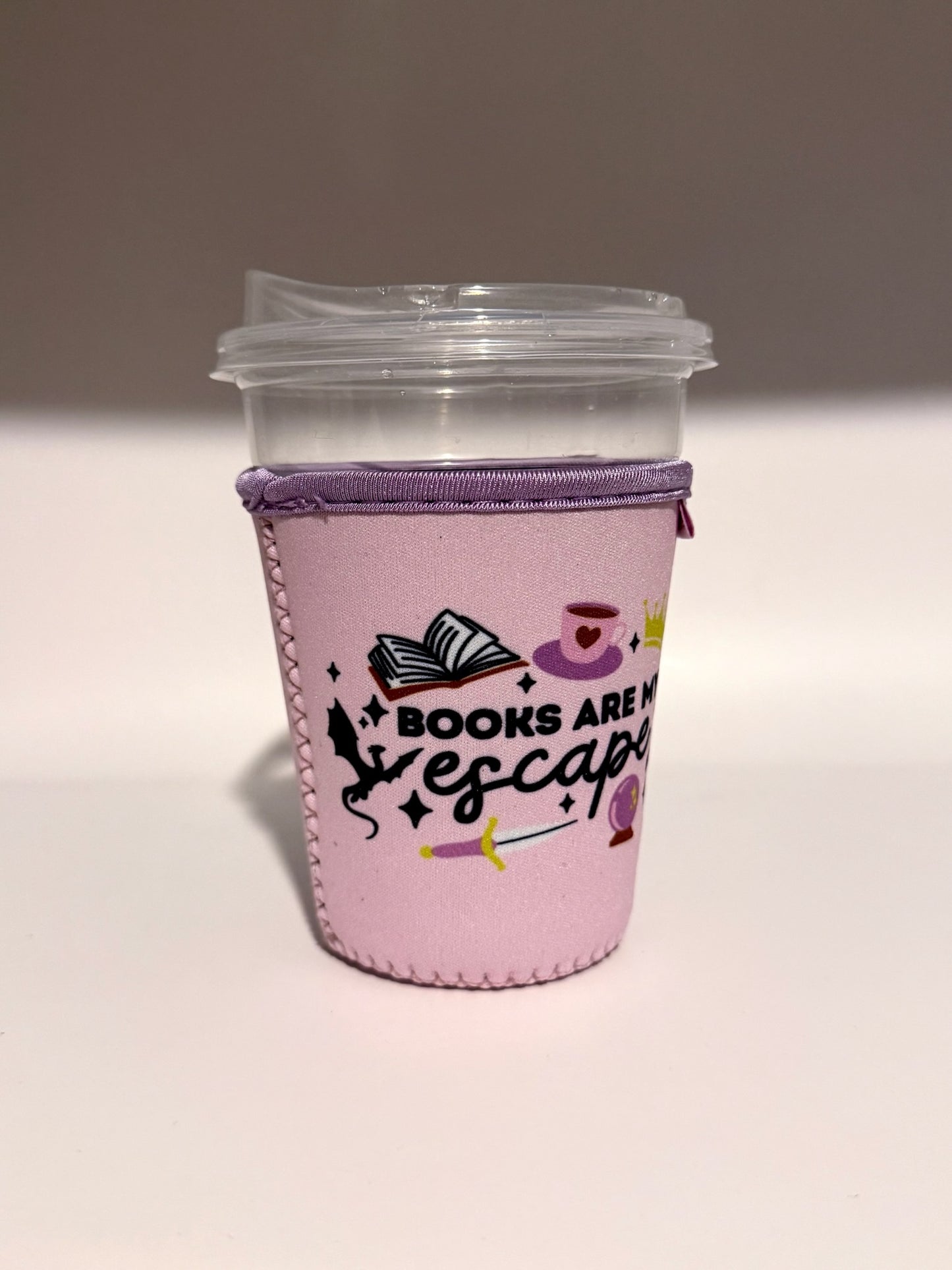 Books are my Escape Drink Sleeve