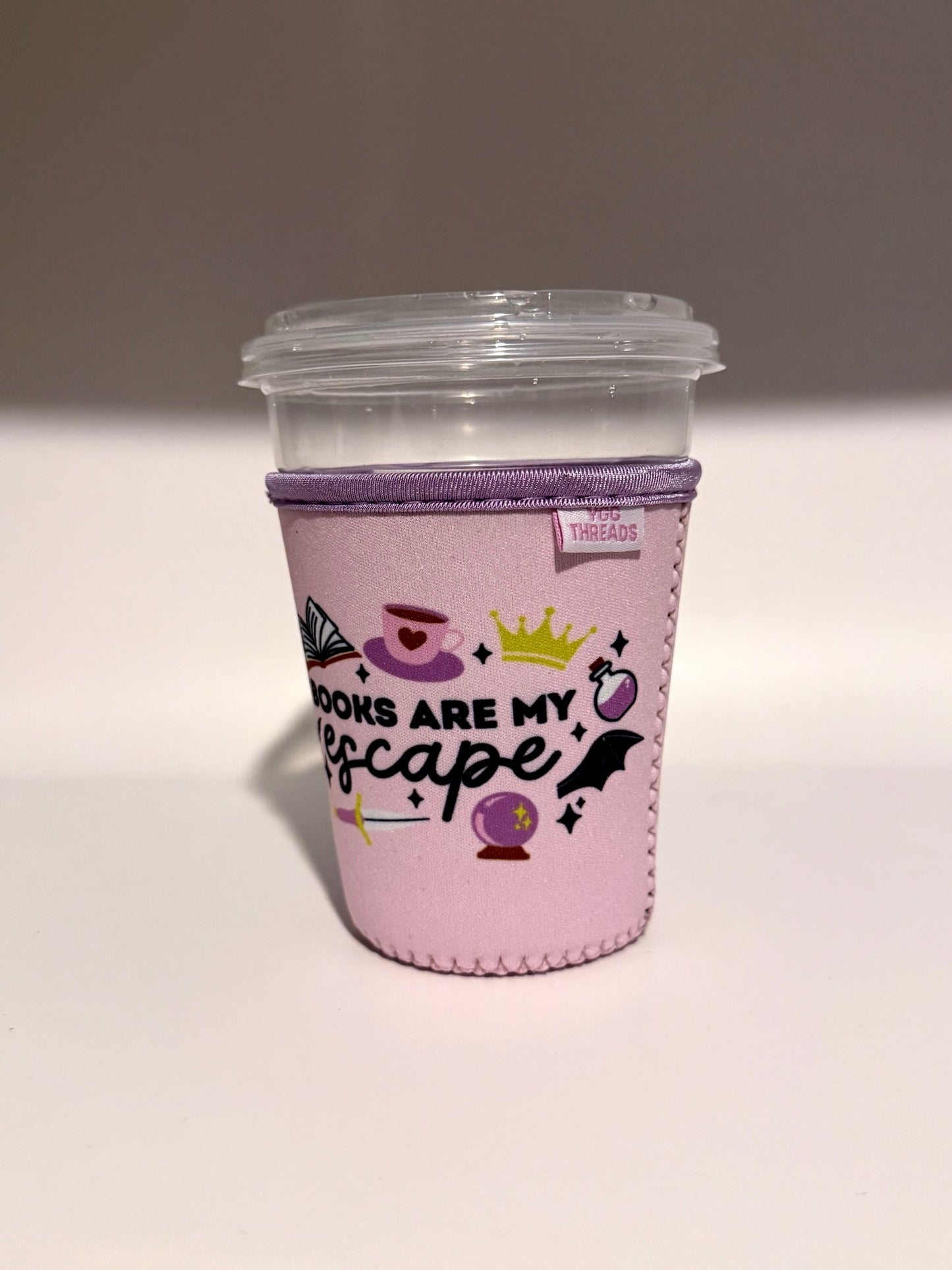 Books are my Escape Drink Sleeve