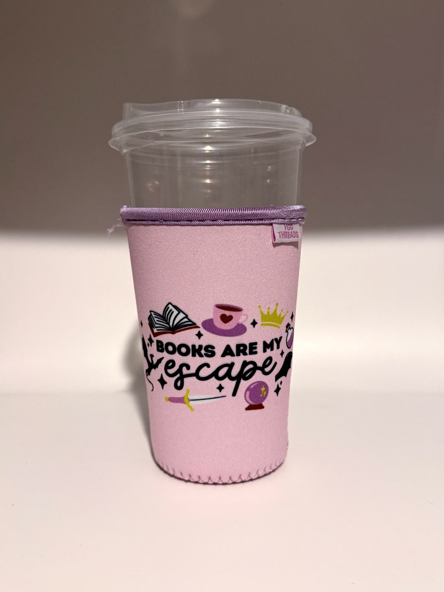 Books are my Escape Drink Sleeve