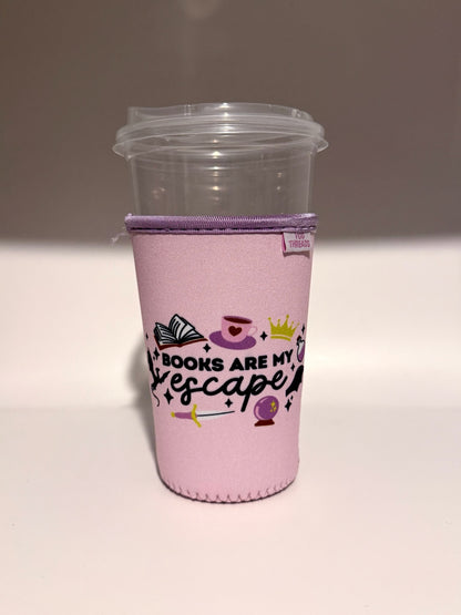 Books are my Escape Drink Sleeve