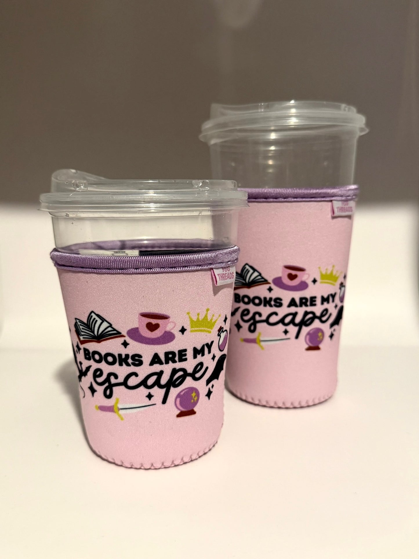 Books are my Escape Drink Sleeve