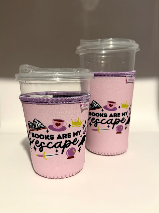 Books are my Escape Drink Sleeve