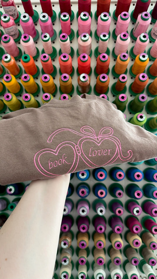 Book Lover Locket Tee
