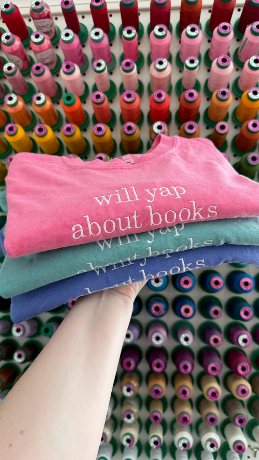 Will Yap About Books Tee