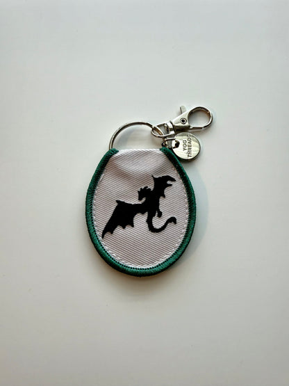 My Other Ride is a Dragon Keychain/ Bag Charm