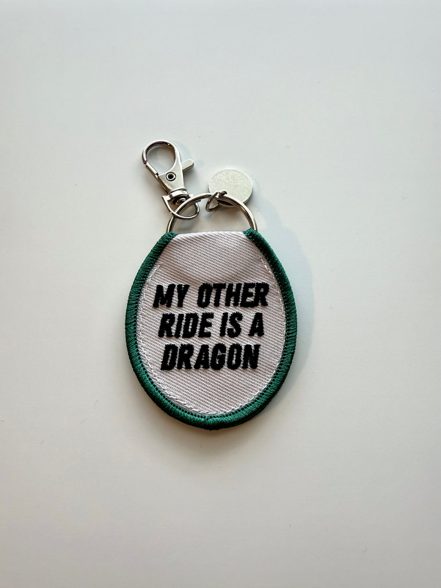 My Other Ride is a Dragon Keychain/ Bag Charm