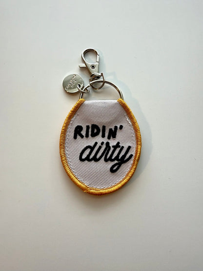 Ridin' Dirty Goose Keychain/ Bag Charm