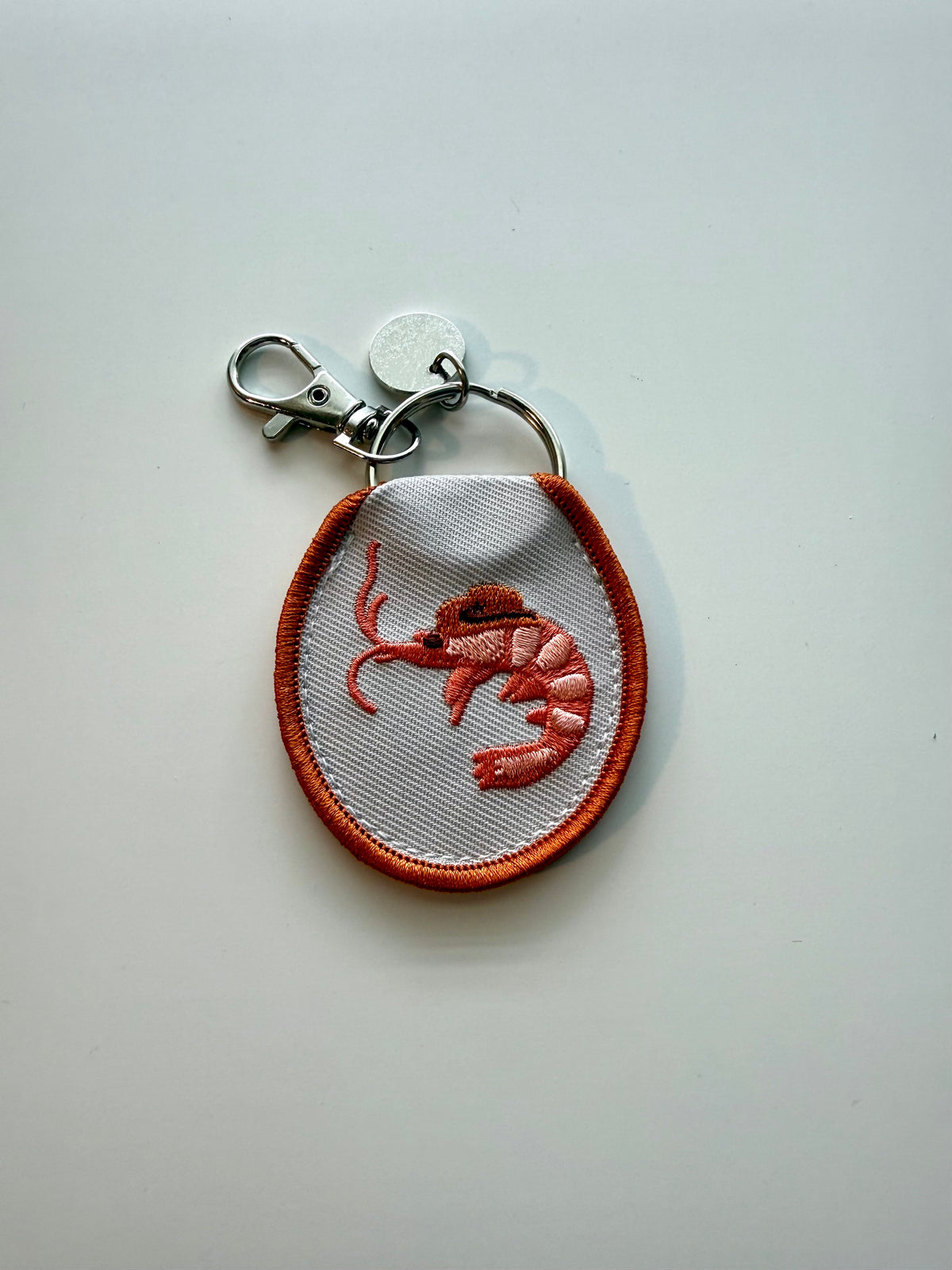Yee Haw Cowboy Shrimp Keychain/ Bag Charm
