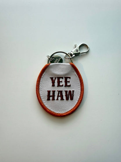 Yee Haw Cowboy Shrimp Keychain/ Bag Charm