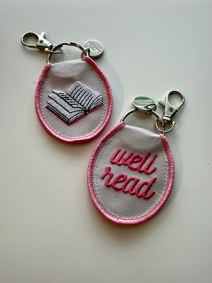Well Read Keychain/ Bag Charm