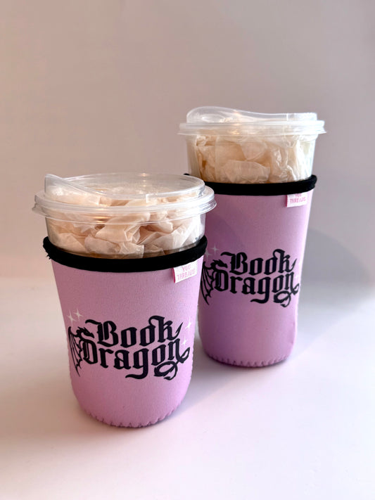 Book Dragon Drink Sleeve
