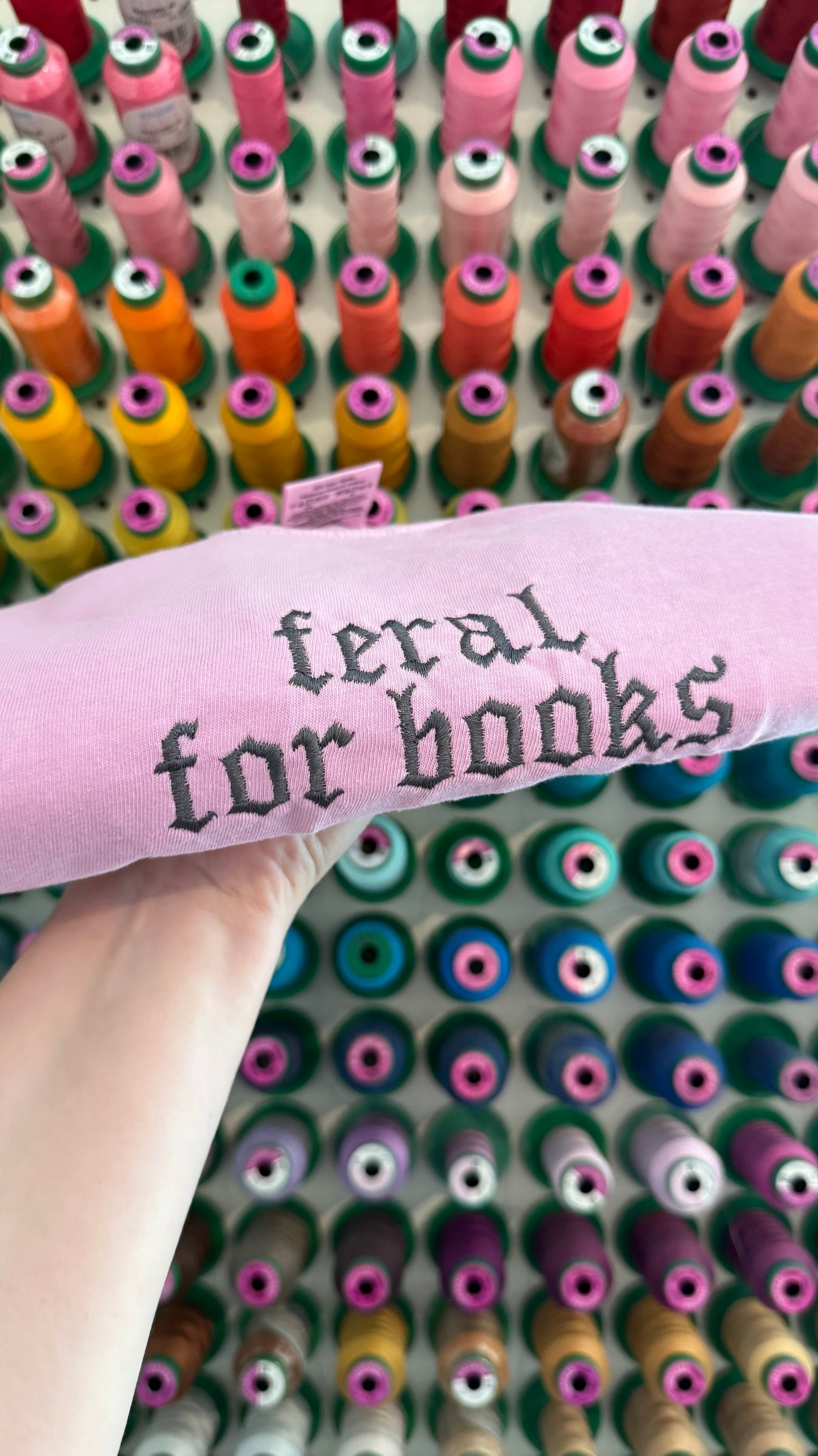 Feral for Books Crop Tee