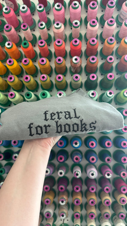 Feral for Books Tee