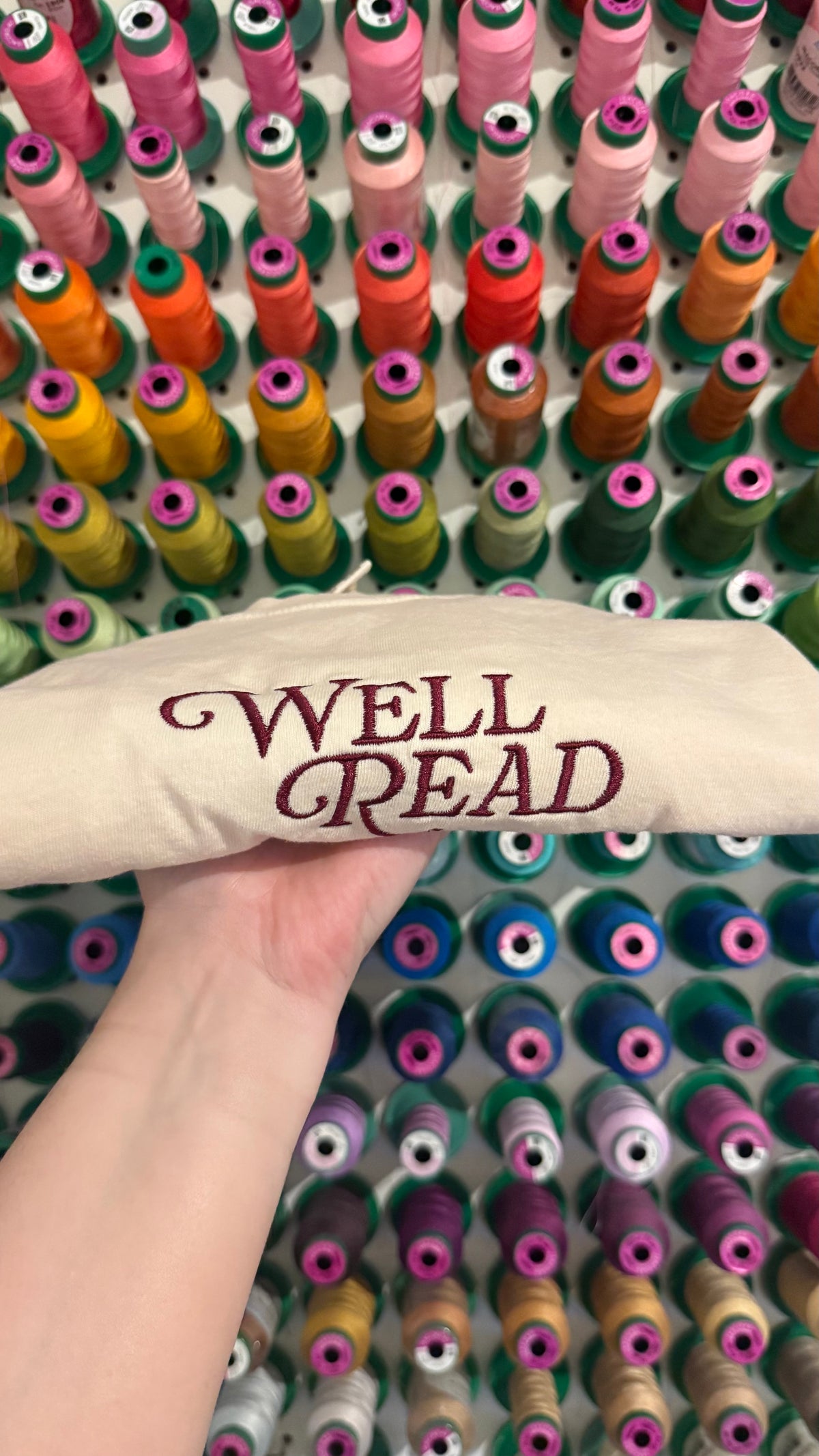Well Read Crop Tee