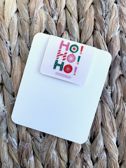 Santa's Naughty List Book Club Magnetic Bookmark