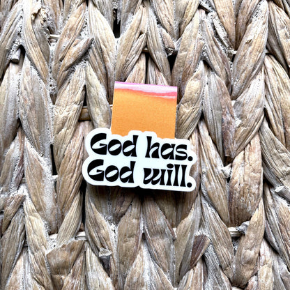 Sunset Faith Magnetic Bookmark