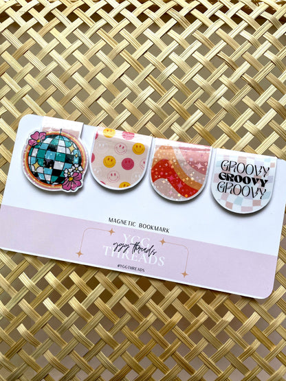 Groovy Magnetic Bookmarks