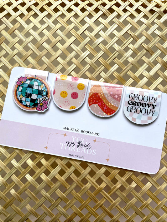 Groovy Magnetic Bookmarks