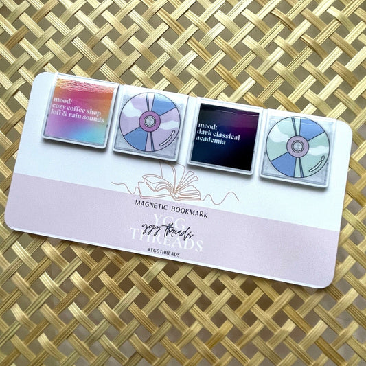 Mood CD Mixtape Magnetic Bookmark