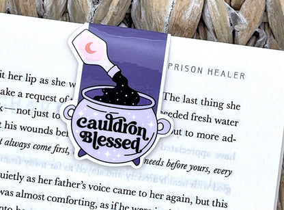 Cauldron Blessed Magnetic Bookmark