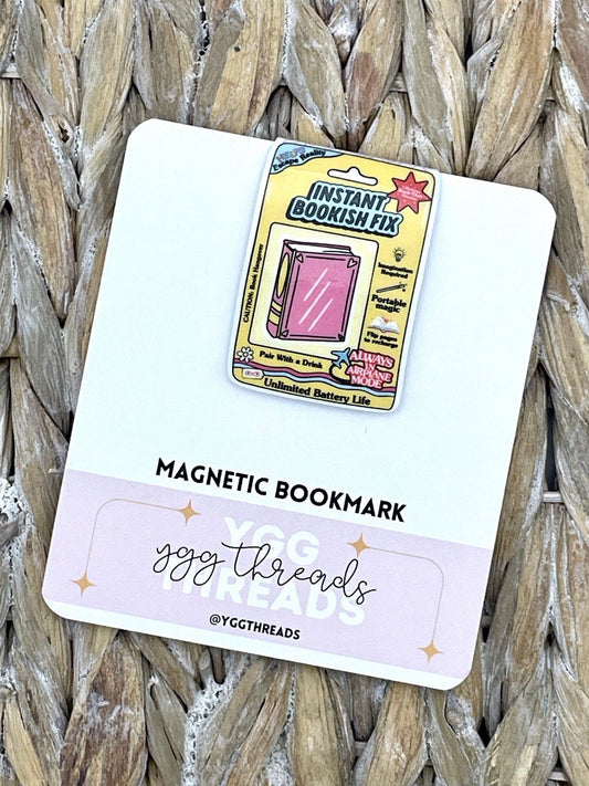 Bookish Emergency Fix Magnetic Bookmark