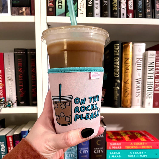 Teal On The Rocks Please Drink Sleeve